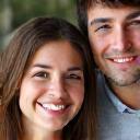 Avatar of a happy couple, Eleanor and James